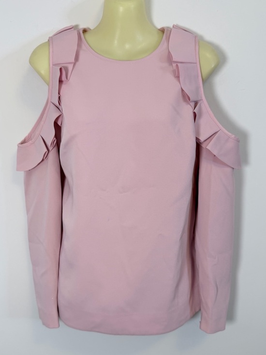 Ted Baker Steffe Cold-Shoulder Ruffle Top - Picture 6 of 14